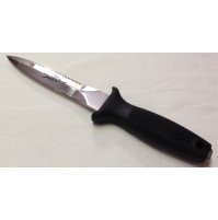 Parà Sub M knife with nylon house - Inox - Blade Length 15cm - Black Color - KV-APARA - AZZI SUB (ONLY SOLD IN LEBANON)